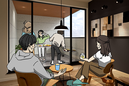 ふかめるふたりの家